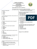 1st SUMMATIVE TEST IN SCIENCE 8