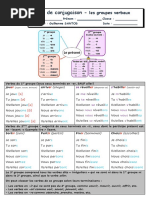 Précis de Grammaire - Les Groupes Verbaux (Conjugaison)