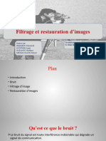 Filtrage Et Restauration D'images Officiel