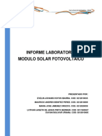 Modulo Solar Fotovoltaico