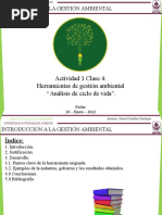 Herramientas de La Gestión Ambiental