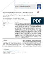 Development and Preliminary Mix Design of Ultra-High-Performance Concrete Based On Geopolymer