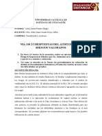 Nia 330 2-2 Respuestas Del Auditor A Los Riesgos Valorados