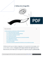 Como Escribir Sin Faltas de Ortografia