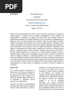 Informe de Laboratorio Biologia