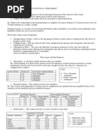 Data Processing and Statistical Treatment