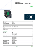 Zelio Relay - Electromechanical - RXM4AB1F7