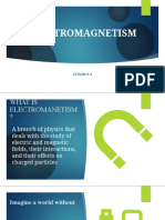 Lesson 9.3 Electromagnetism