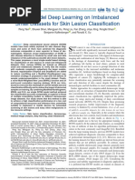 Single Model Deep Learning On Imbalanced Small Datasets For Skin Lesion Classification BASE-PAPER