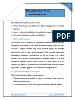 State Variable Models