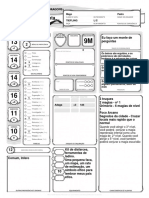 AMNON TORMENTA Tiefling - Mago - Morador de Rua - Grimorio