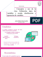 Bioestadística y Variables