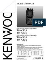 Notice Radio Kenwood THK20