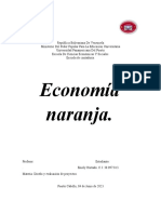 Economía Naranja.