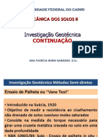 Investigao Geotecnica Parte 3 - 2023