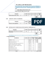 01, 02 Módulo Aulas, Sum, Cocina-Comedor y Dirección