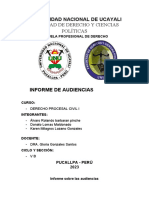 Informe Juzgado