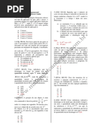 Função Exponencial - Questões