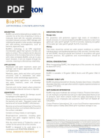 BioMIC Data Sheet