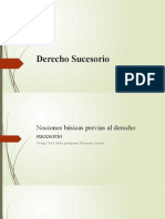 Derecho Sucesorio Capítulo Preliminar