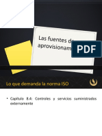 3 J 4 Fuentes de Aprovisionamientos