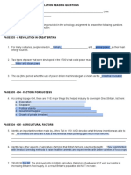 BASICS OF THE INDUSTRIAL REVOLUTION READING QUESTIONS