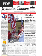 Gonzales Cannon Sept. 15, 2011 Issue