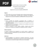 Reglamento para Miembros de Asociaciones y Grupos Estudiantiles