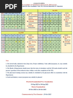 JSSATEB - Calendar - of - Events - 2023 - 24 - Even - Semester - IV Sem