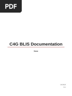 BLIS User Guide