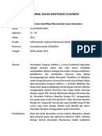 REVIEW JURNAL ISOLASI DAN IDENTIFIKASI FLAVONOID (STEVANDA kASENDA)