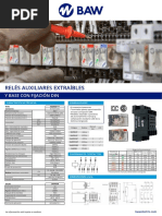 4043 Ficha Reles Extraibles de 4 Polos