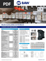 3103 Ficha Reles Extraibles de 4 Polos