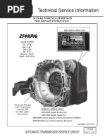 ZF4HP16 Transmisión Optra