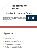 Avaliação de Interfaces - Livro Profa. Heloísa