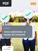 Como Administrar El Equipo Del Proyecto