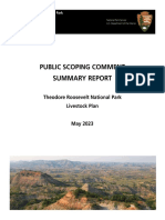 Theodore Roosevelt National Park Horses Feedback Summary