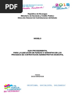 Guía Procedimental para La Ejecución de Garantias en Los Procesos de Contratación Municipales