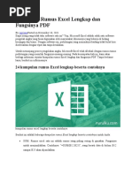 Kumpulan Rumus Excel Lengkap Dan Fungsinya PDF