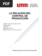 1.6.-La Relacion Del Control de Produccion