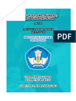 Kisi-Kisi, Instrument Dan Rubrik Penilaian Aksi 1 Menggambar Model Bringin Nusantara