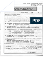 Liquidación Despido Preavisado PARAGUAY