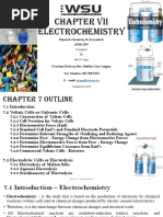 ELECTROCHEMISTRY Chapter 7 NOTES II