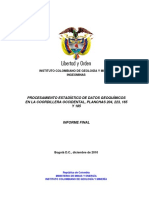 Procesamiento Estadistico Datos Geoquimicos