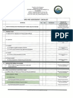 DRRMH Monitoring and Assessment Checklist