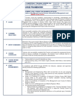 A - Course Framework