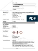 Safety Data Sheet Nalco 73310 Corrosion Inhibitor: Section: 1. Product and Company Identification