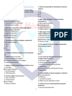 Amalgam Questions