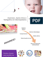 Anamnese Odontopediatria