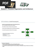 Module 3 - Processor Organization and Architecture - Final